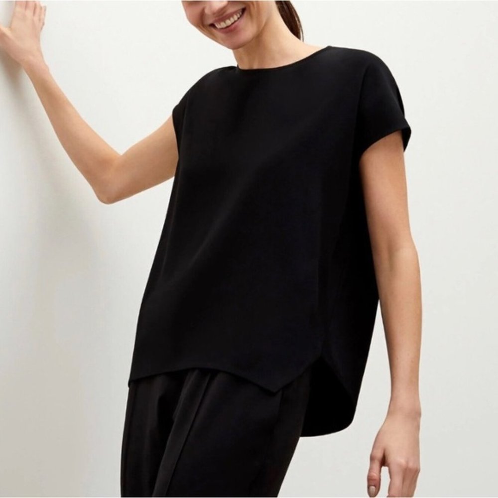 MM LaFleur NWT Didion Crepe Top